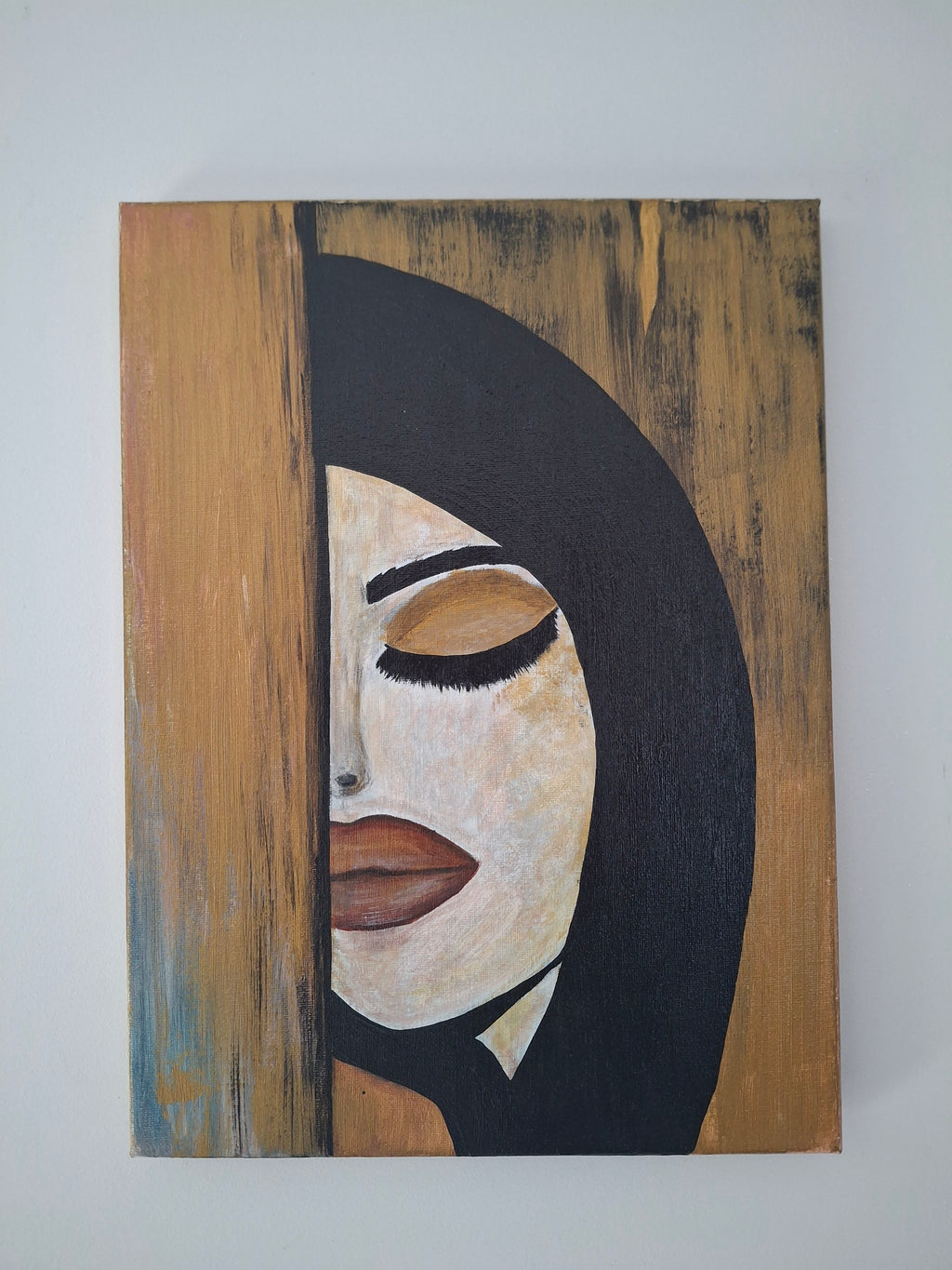 „Cisza" 30x40 cm  obraz na płótnie