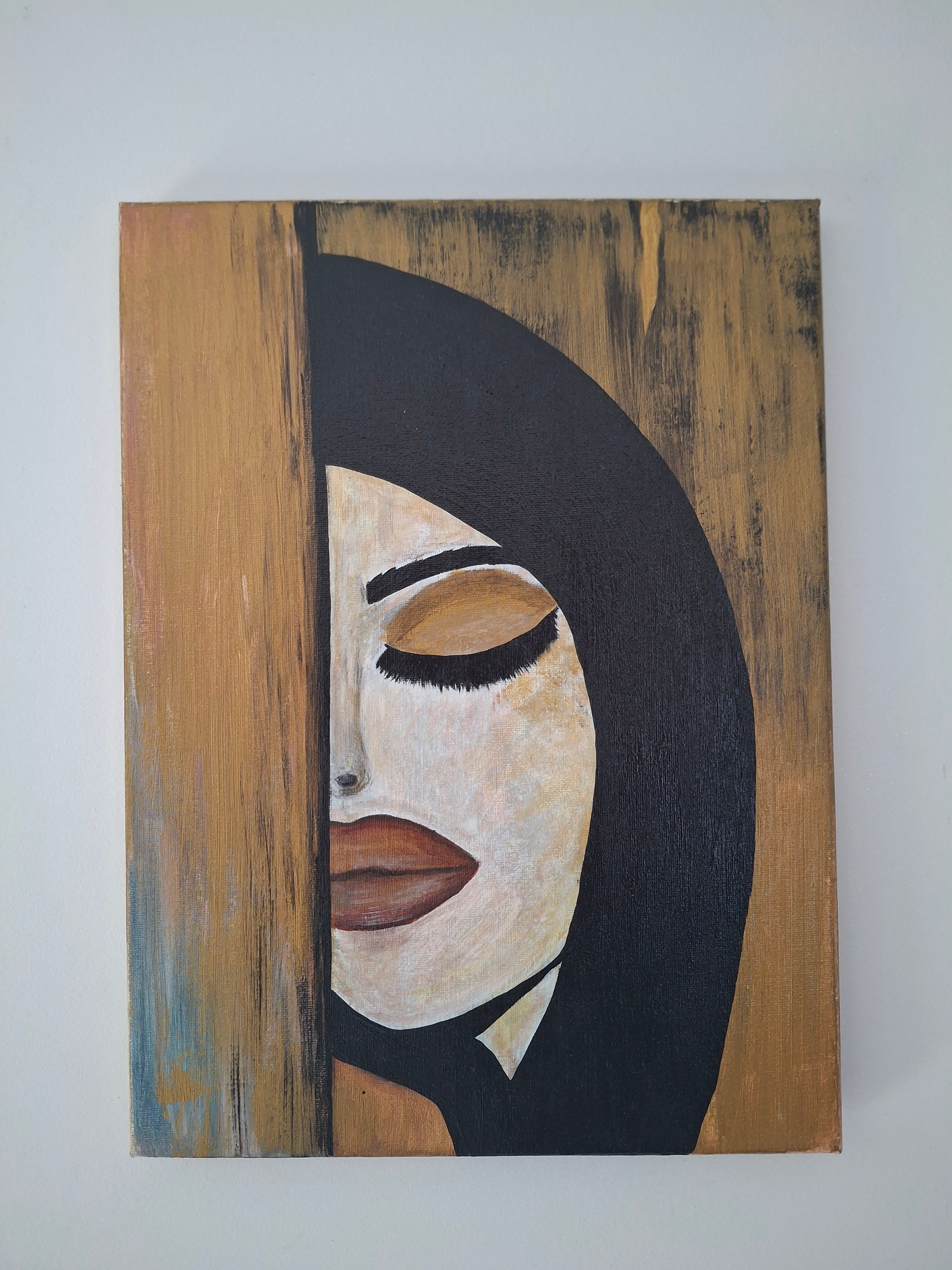 „Cisza" 30x40 cm  obraz na płótnie